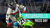 Motocross Video for RotoMoto: RAW Indianapolis SX Press Day From the Floor