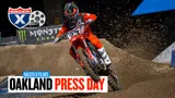 Motocross Video for Racer X Films: 2023 Oakland SX Press Day