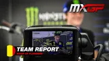 Motocross Video for Team Report - Monster Energy Yamaha Factory MX2 Team - MXGP of Flanders 2021