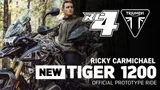 Motocross Video for Ricky Carmichael Triumph Tiger 1200 Prototype Ride