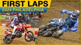 Motocross Video for VitalMX: Philadelphia SX 2024 - First Laps