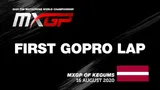 Motocross Video for First GoPro Lap with Mattia Guadagnini - MXGP of Kegums 2020