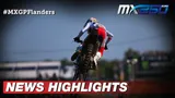 Motocross Video for EMX250 Highlights, Race 2 - MXGP of Flanders 2022