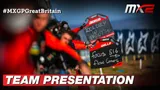 Motocross Video for MX2 Team Presentation - MXGP of Great Britain 2022