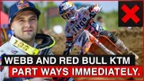 Motocross Video for VitalMX: Cooper Webb and Red Bull KTM Part Ways Immediately