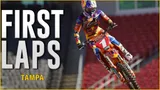 Motocross Video for VitalMX: Tampa Supercross 2025 - First Laps