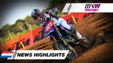 Motocross Video for WMX Netherlands 2024 - Race 2 Highlights