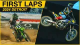 Motocross Video for VitalMX: Supercross 2024 Detroit - First Laps