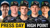 Motocross Video for High Point Pro MX 2026 - Press Day Interviews