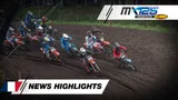 Motocross Video for EMX125 France 2024 - Race 2 Highlights
