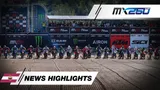 Motocross Video for EMX250 Trentino 2024 - Race 1 Highlights