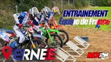 Motocross Video for Mx2k: French 2024 MXdN team training in Ernée