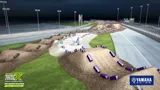 Motocross Video for Yamaha Animated Track Map - 2023 SuperMotocross Playoff 2 - Chicagoland