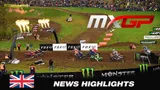 Motocross Video for News Highlights - MXGP of Great Britain 2020