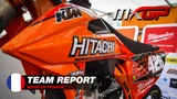 Motocross Video for Team Report - KTM Hitachi Fuelled by Milwaukee - MXGP of France 2021