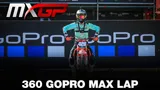 Motocross Video for 360 GoPro MAX Lap with Conrad Mewse - MXGP of Pietramurata 2020