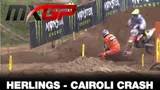 Motocross Video for Herlings & Cairoli Crash - MXGP of Riga 2020