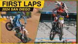 Motocross Video for VitalMX: 2024 San Diego Supercross - First Laps