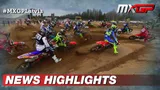 Motocross Video for Highlights - MXGP of Latvia 2022