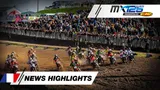 Motocross Video for EMX125 France 2024 - Race 1 Highlights