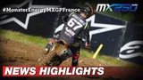 Motocross Video for EMX250 Highlights, Race 1 - MXGP of France 2022