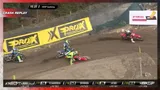 Motocross Video for Fernandez and Renaux crash - MXGP of Trentino 2022