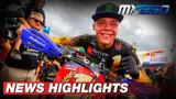 Motocross Video for EMX250 Highlights, Race 1  - MXGP of Charente Maritime 2022