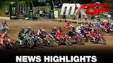 Motocross Video for News Highlights - MXGP of Latvia 2020