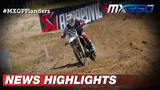 Motocross Video for EMX250 Highlights, Race 1 - MXGP of Flanders 2022