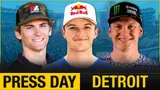 Motocross Video for VitalMX: Detroit SX 2025 - Press Day