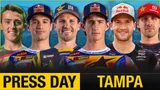 Motocross Video for VitalMX: Tampa Supercross 2025 - Press Day